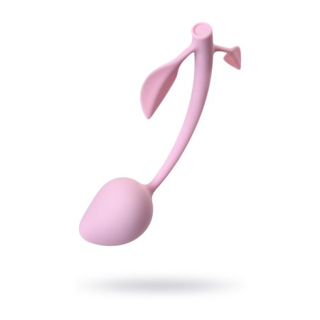 Vaginal ball, silicone, pink color, d 3 cm-2