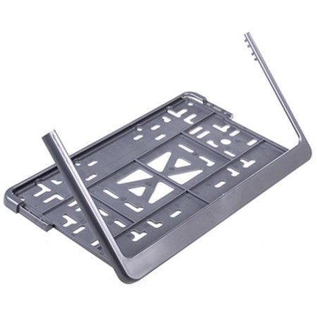 Skyway car frame, 290 x 170 mm, GOST, with a latch, gray, plastic-1