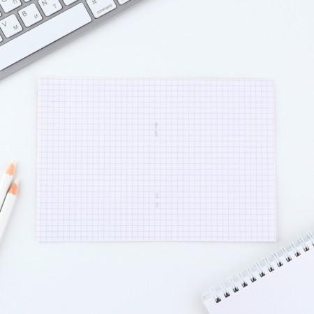 Notepad A6, 24 sheets, in the cell "cat"-1