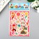 Stick Plastic "Mermaids" Golden stroke mix 16x9.8 cm set 10 pcs
