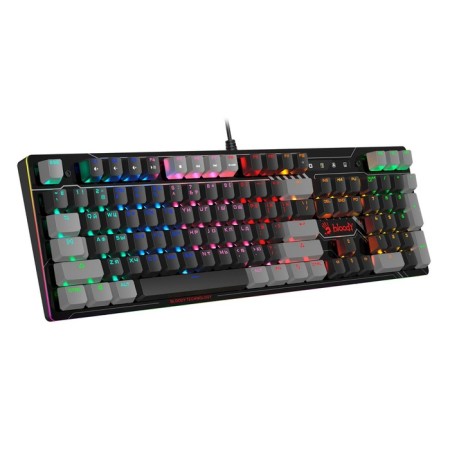 Keyboard A4Tech Bloody B808N Mechanical Black/Gray USB For Gamer Led-6