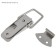 Castle Castle on the box Z03, 6.5 cm, stainless steel, 4 pcs TMP