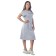 Minimalist-free dress, size 46, light gray color