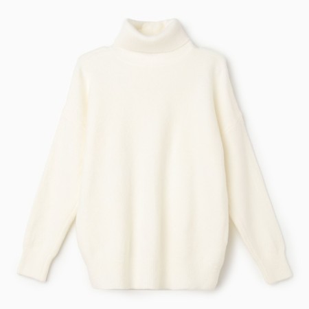 Women's sweater, milk color, size 46-50