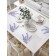 Set of napkins for setting the table "Bouquet of lavender", rectangular, size 32x46 cm, 4 pcs