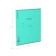 Notebook 12 sheets in the Erichkrause line CoverPro "Vivid", plastic cover, offset unit, turquoise