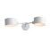 Wall lamp EVOLUCE. Sle183501-02. Gemento. 2x60 watts, E14, 51x12 cm, white color
