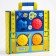 A set of developing tactile balls “Suitcase”, with a squeak, 4 pcs, crumb I