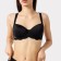 Women's bra, black color, size 85b