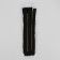Metal zipper, No. 5, non -proceeding, automatic lock, 18 cm, black color/antique
