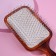 The comb massage, wide, 9 × 24.5 cm, the color "amber"