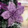Christmas tree decor "Winter Forest" 40 cm, lilac