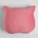 Pillow "Ethel" Cat pink 48x38cm, velor, 100% p/e