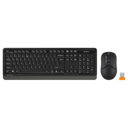 Keyboard + Mouse A4Tech FSTYLER FG1012 Claw: Black/Gray Mouse: Black USB Wireless Multi 10046-6