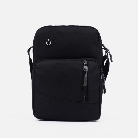 Male bag, black color-1
