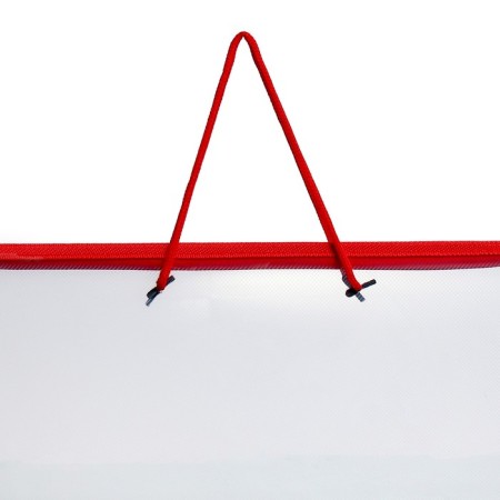 Folder for drawings and drawings A3, 460 x 320 x 25 mm, handles, plastic, lightning around, "office"-3