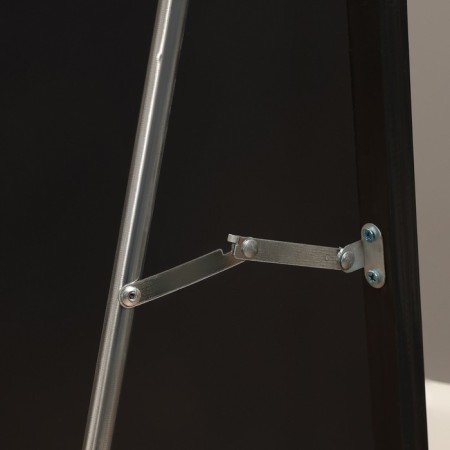 Interior mirror, acrylic, 36 x 148 cm black-4
