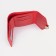 Women's wallet on the button, red color