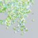 Glass bead 12/0 "mother-of-green assorted" 10 g