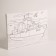 Picture on numbers for children "Warship", 20 x 30 cm