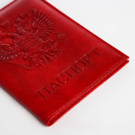 Cover for passport, red color-6