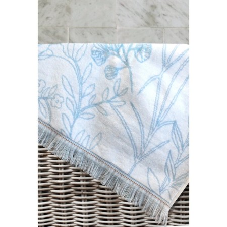 Arya Home Amelia towel, size 50x90 cm, blue color-3