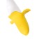 Jos B-Nana pulsator, silicone, 19 cm, white color