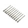 Metal brush, 5 cm, stainless steel, set 10 pcs