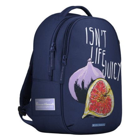 Youth backpack, 42 ​​x 31 x 14 cm, ergonomic back, Bruno VisConti 12-008, + Penal "Juicy. Figure"-1