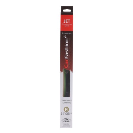 Carfashion Jet 14 "/350 mm wiper brush, frameless, under the hook-7