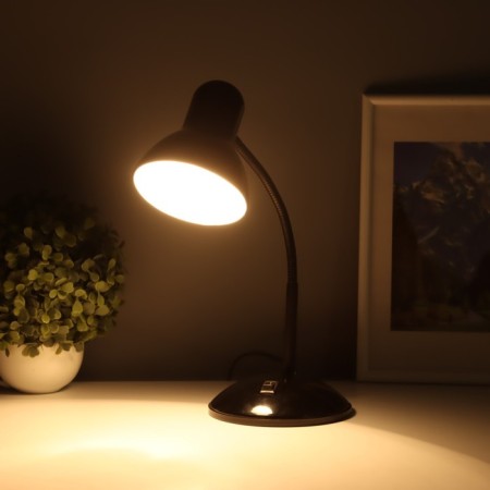 Table lamp "School" 1x40W E27 Black 22x14x32 cm Risalux
