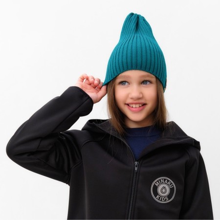 Children's hat minku rr 56-58, col. sea ​​wave-1
