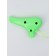 Owarin Music Life 12 holes, green, 15.5 x 10 x 4.3 cm