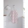 Apron kitchen with a photo print "Multi -colored hearts", adjustable, size OS