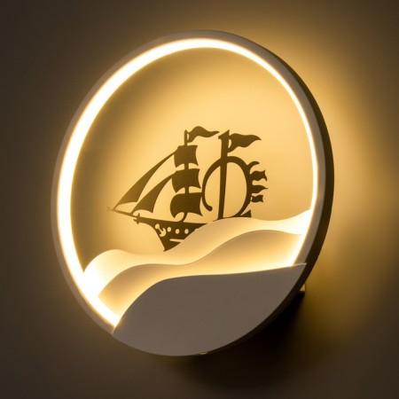 Bra "ship" LED 12W 3000k white 28x28x8cm-2