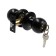 Latch 1303, with a key, matte black color