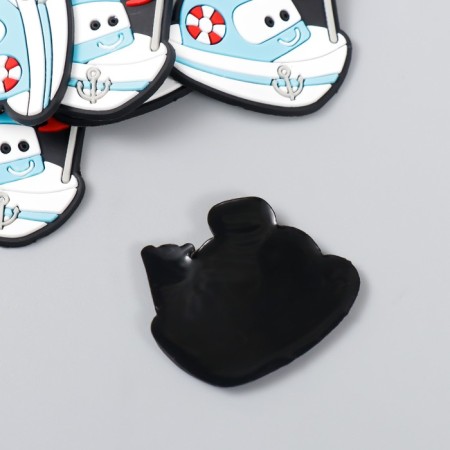 Decor for creativity rubber "Ship" set 15 pcs 2.8x3.5 cm-1