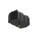 Shower tank, 100 liters, with euns and watering can, black, series "r"