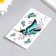 Tattoo on the body Color "Blobes Drawn" mix 10.5x6 cm