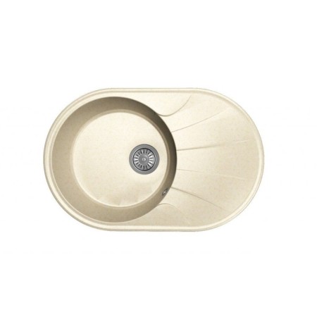 Dr.gans Smart “Viola-740” kitchen washing is 740x480 mm, h = 197 mm, Latte color