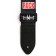 Music Life guitar belt, 60-117x5 cm, crosses