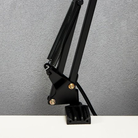 Lamp on the clamp 101 "SIX, Black" E27 40W Risalux-5