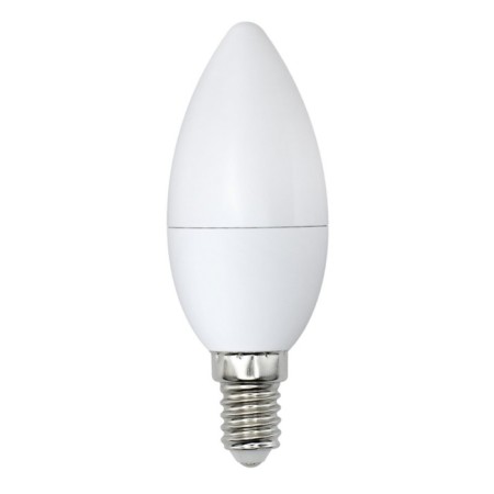 LED LED Uniel, E14, 9 W, warm white glow-1
