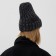Women's hat minku with gateway, size 54-56, black color