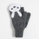 New Year's Gift Set "Bunny", mittens of p. 19 and accessories