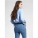 Women's shirt Conte Elegant, size m, color Light Blue
