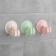 Holder for harvesting inventory on vacuum suction cup, 5.5 × 5.5 × 7 cm, color mix