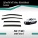 Defly window deflectors for Nissan AD (Y12), 2006-2016