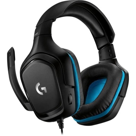 Logitech G432 headphones, game, microphone, 2 m, black-1