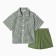 Costume for a boy (shirt and shorts) KAFTAN, R.30 (98-104), green